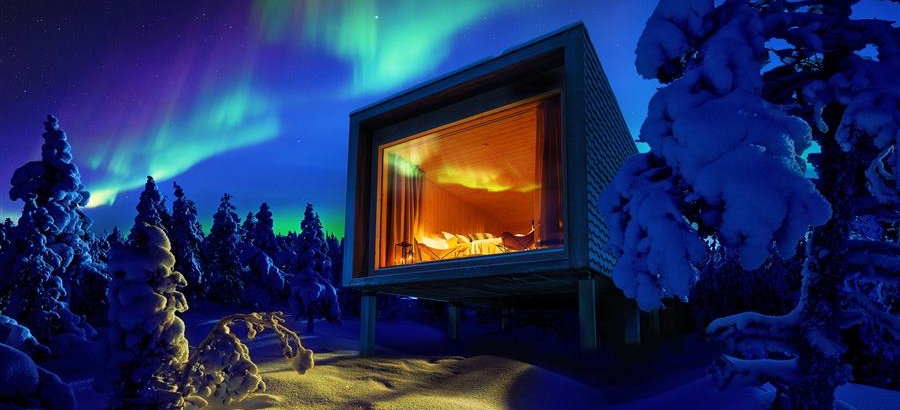 Magia invernale al Arctic Tree House Rovaniemi