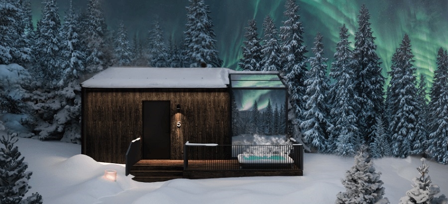 Lusso e Magia a Rovaniemi  - Halo igloos