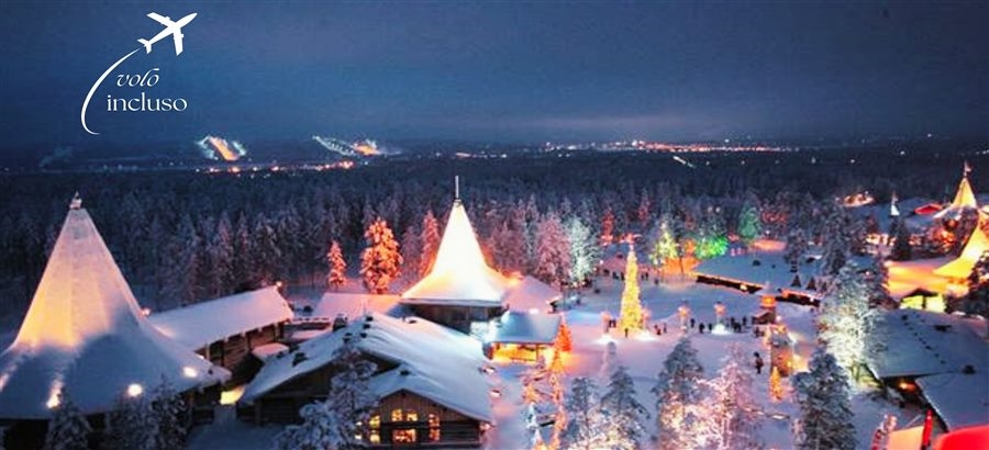 Festività natalizie Santa Claus Holiday Village - volo incluso
