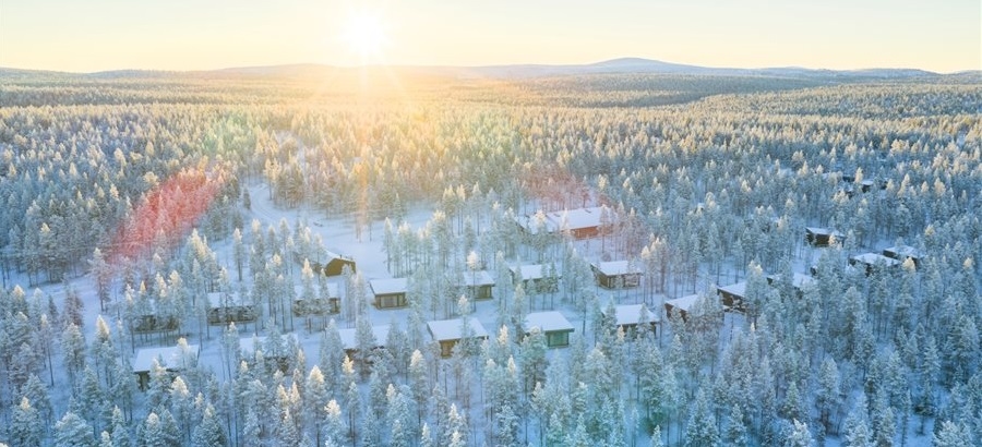 Aurora di charme a Saariselka - volo incluso