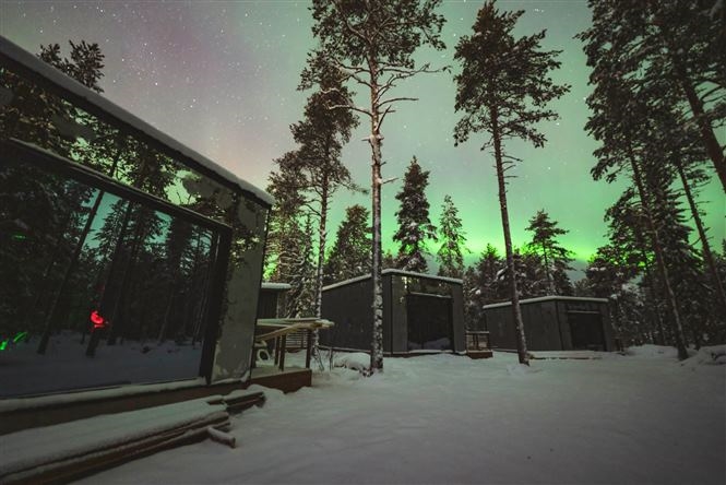 Rovaniemi - Invisible forest lodge