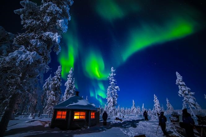 Aurora Boreale a Saariselka