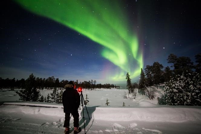 Aurora Boreale a Saariselka