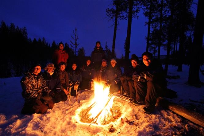 Avventura Luci del Nord al Nellim Wilderness