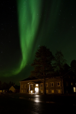 Aurora Boreale all'Apukka