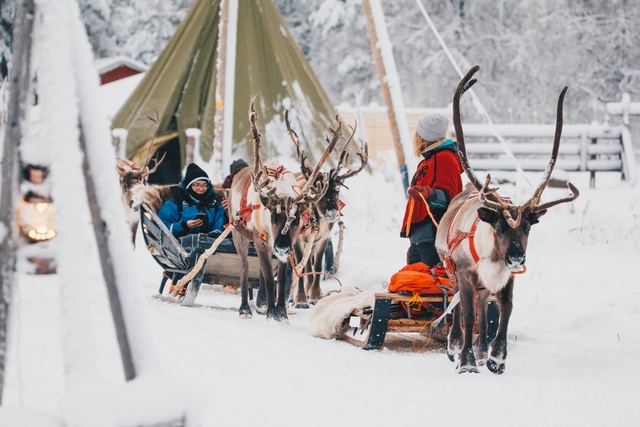 Magia delle feste all'Apukka