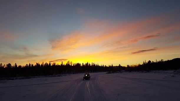 Inverno a Kiruna